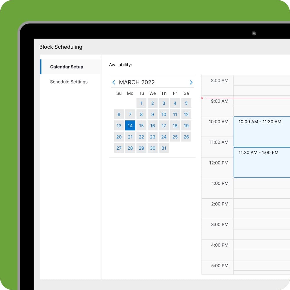 HireVue automated interview scheduler